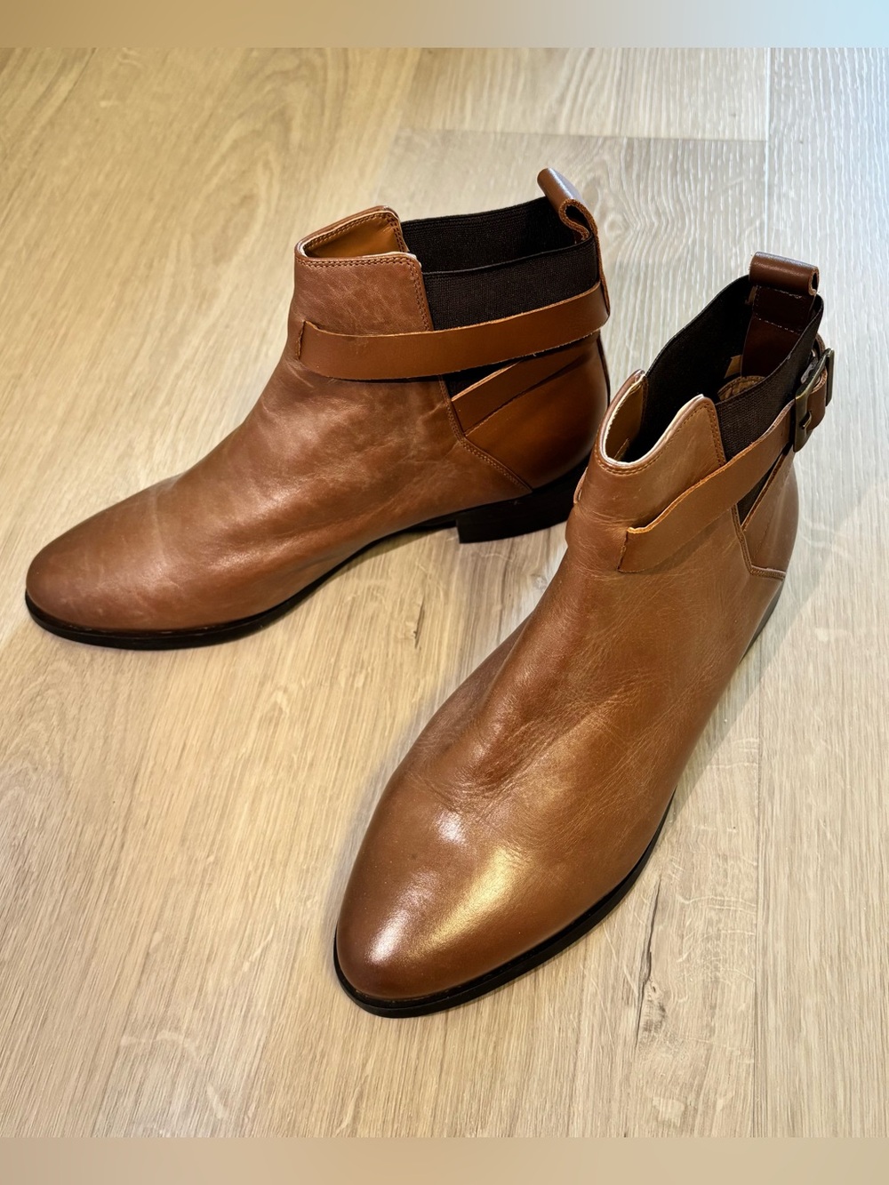 ✨TOP SHOP BLANCHE BROWN ANKLE BOOTS✨